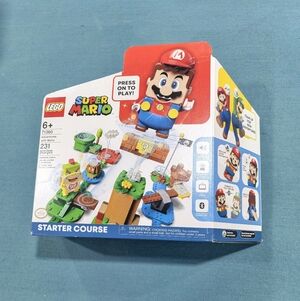 LEGO Super Mario Adventure Set with Red, Blue, and Green